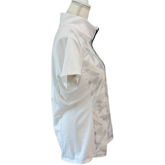 NIKE Golf Tour Performance Dri-Fit Golf Top Size L TPC The Players 1/4 Zip - Picture 3 of 10